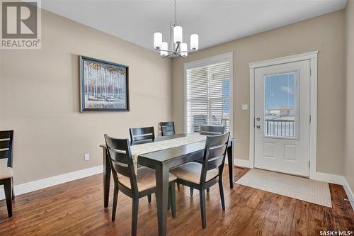 20 700 Central Street, Warman, SK - Indoor Photo Showing Dining Room