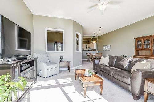 262 Dundas Street E|Unit #307, Waterdown, ON - Indoor Photo Showing Living Room