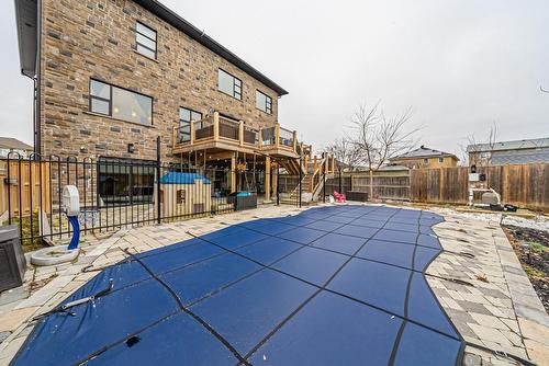 22 Pathfinder Court, Hamilton, ON - Outdoor With In Ground Pool