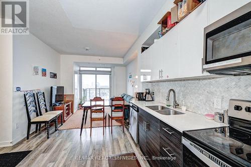 1402 - 128 King Street N, Waterloo, ON - Indoor Photo Showing Kitchen With Double Sink
