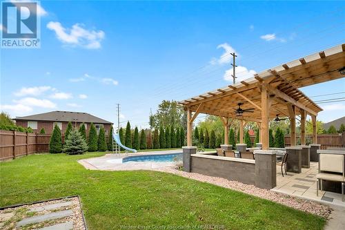 2685 Kevin Street, Lasalle, ON - Outdoor With In Ground Pool With Backyard