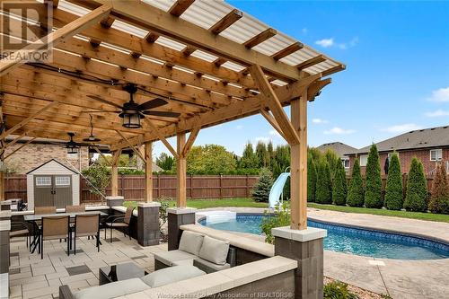 2685 Kevin Street, Lasalle, ON - Outdoor With In Ground Pool With Deck Patio Veranda