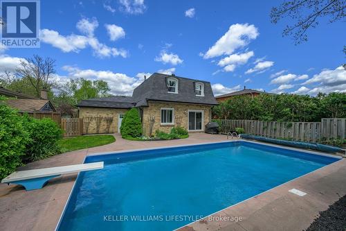 177 Gatineau Road, London, ON - Outdoor With In Ground Pool With Backyard