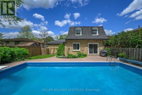 177 Gatineau Road, London, ON - Outdoor With In Ground Pool With Backyard