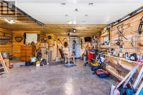 63 Old Highway 607, Alban, ON - Indoor Photo Showing Garage