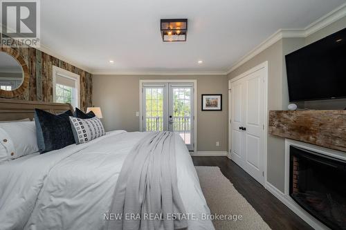 30 Morningside Avenue, Toronto, ON - Indoor Photo Showing Bedroom With Fireplace