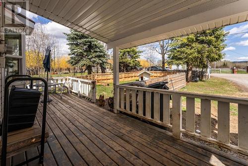 7545 Pooley Road, Prince George, BC - Outdoor With Deck Patio Veranda With Exterior