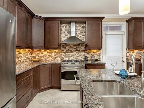 12 Valley Point Cres, King, ON - Indoor Photo Showing Kitchen With Double Sink