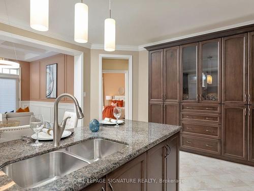 12 Valley Point Cres, King, ON - Indoor Photo Showing Kitchen With Double Sink