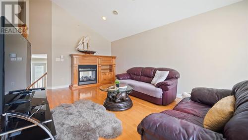 11 Regiment Road, St John'S, NL - Indoor Photo Showing Living Room With Fireplace