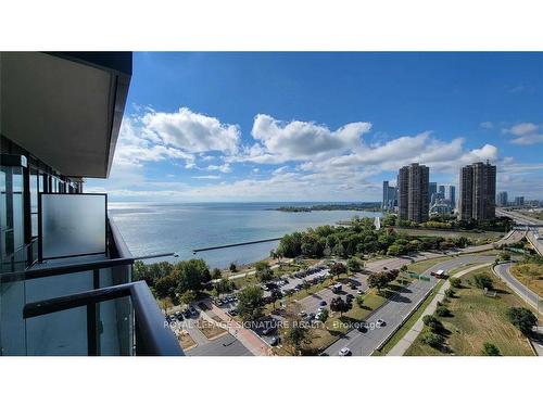 2115-1928 Lake Shore Blvd W, Toronto, ON - Outdoor With Body Of Water With Balcony With View