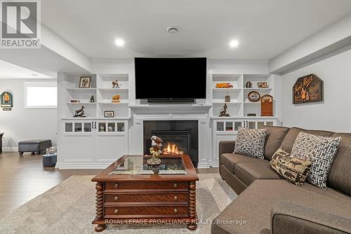 85 Ambrosia Terrace, Quinte West, ON - Indoor Photo Showing Living Room With Fireplace