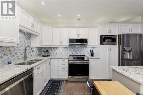 163 Royal Oaks Blvd Unit#106, Moncton, NB - Indoor Photo Showing Kitchen With Double Sink With Upgraded Kitchen