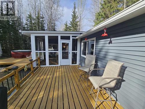 13595 Swallow Road, Prince George, BC - Outdoor With Deck Patio Veranda With Exterior