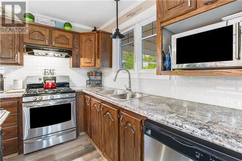 779 Ghislain Street, Hawkesbury, ON - Indoor Photo Showing Kitchen With Double Sink