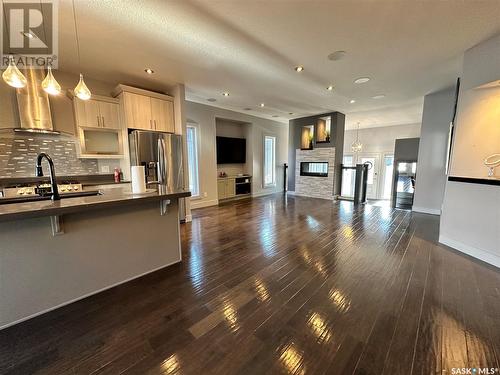 3605 Green Creek Road, Regina, SK - Indoor Photo Showing Kitchen With Upgraded Kitchen