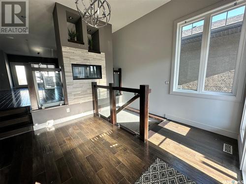 3605 Green Creek Road, Regina, SK - Indoor Photo Showing Other Room With Fireplace