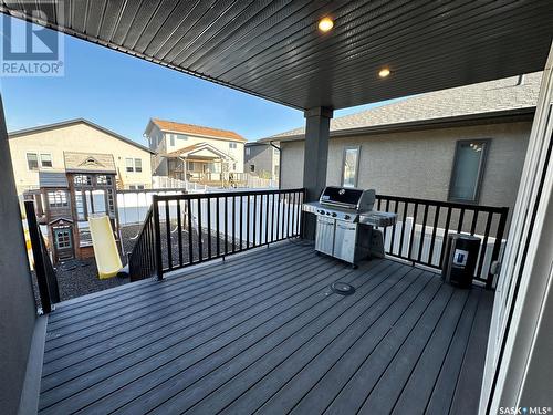 3605 Green Creek Road, Regina, SK - Outdoor With Deck Patio Veranda With Exterior