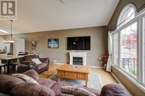 451 Highview Drive, St. Thomas, ON - Indoor Photo Showing Living Room With Fireplace