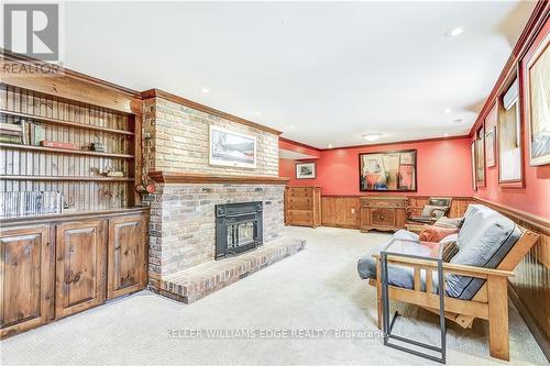 692 Courtland Place, Burlington, ON - Indoor With Fireplace