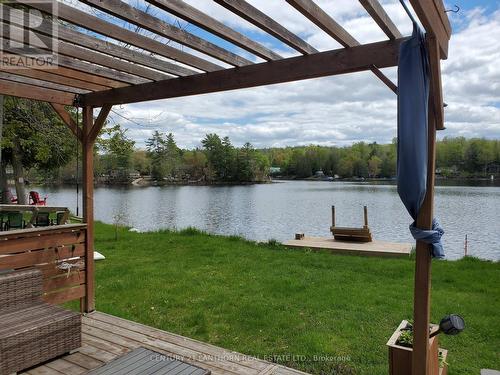 573 Pine Point Lane, Centre Hastings, ON - Outdoor With Body Of Water With Deck Patio Veranda With View