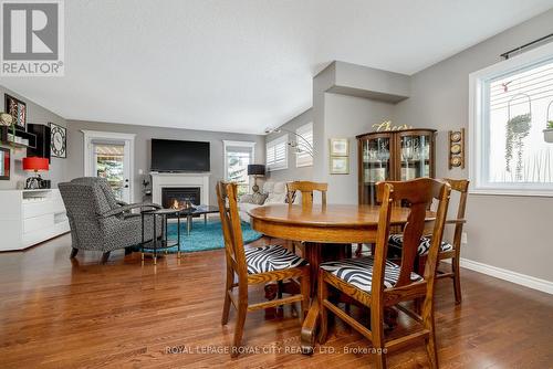 300 Ridge Top Crescent, Guelph/Eramosa, ON - Indoor Photo Showing Dining Room With Fireplace