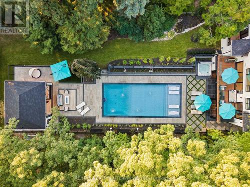 1266 Minaki Road, Mississauga, ON - Outdoor With In Ground Pool