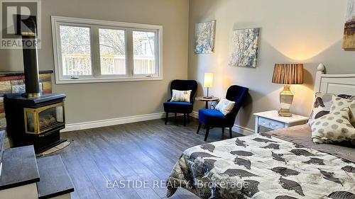 281 Irene Drive, Georgina, ON - Indoor Photo Showing Bedroom With Fireplace