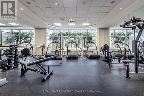 3501 - 1 Palace Pier Court, Toronto, ON - Indoor Photo Showing Gym Room