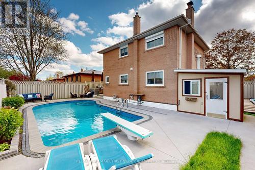 840 Sanok Drive, Pickering, ON - Outdoor With In Ground Pool