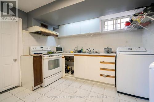 32 Brimorton Drive, Toronto, ON - Indoor Photo Showing Kitchen With Double Sink
