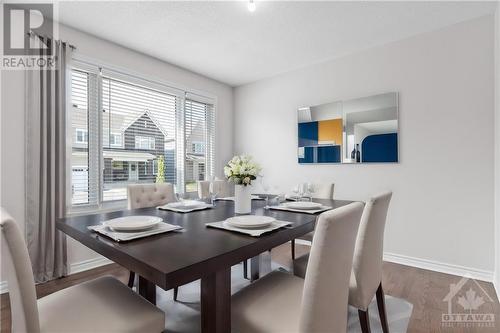 158 Aubrais Crescent, Ottawa, ON - Indoor Photo Showing Dining Room