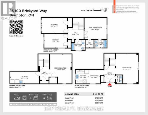 85 - 100 Brickyard Way, Brampton (Brampton North), ON - Other