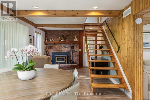 1200 Richmond Lane, Central Frontenac, ON - Indoor With Fireplace