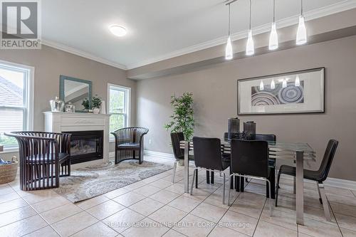 148 Roxton Road, Oakville, ON - Indoor Photo Showing Dining Room With Fireplace
