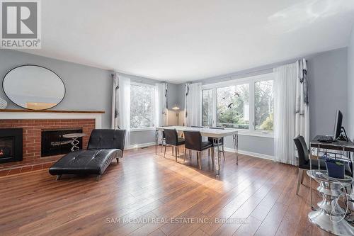 1730 Sunningdale Bend, Mississauga, ON - Indoor With Fireplace
