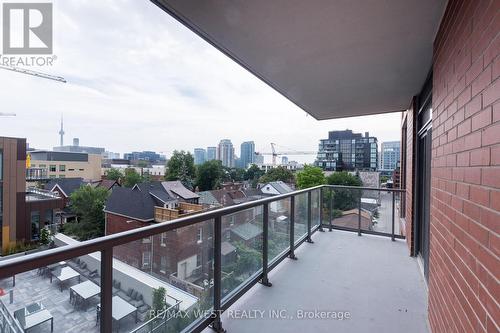 504 - 106 Dovercourt Road, Toronto, ON - Outdoor With Balcony With View With Exterior