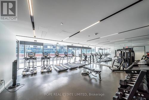 903 - 32 Trolley Crescent, Toronto, ON - Indoor Photo Showing Gym Room
