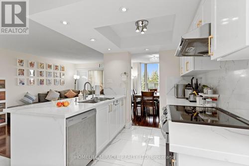308 - 10 Malta Avenue, Brampton, ON - Indoor Photo Showing Kitchen With Upgraded Kitchen
