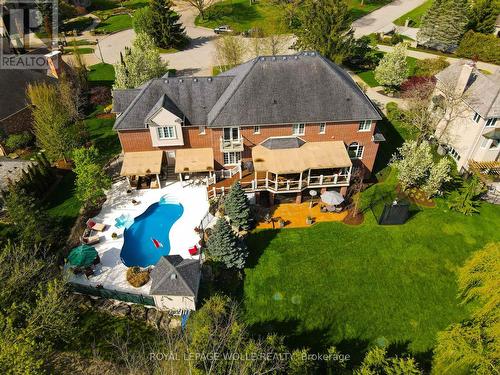 372 River Oak Place, Waterloo, ON - Outdoor With In Ground Pool With View