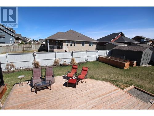 1004 90 Avenue, Dawson Creek, BC - Outdoor With Deck Patio Veranda With Exterior