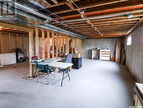 Pittville Acreage, Hazlet, SK - Indoor Photo Showing Basement