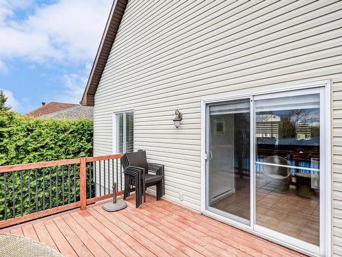 Balcony - 9505 Rue Des Outardes, Mirabel, QC - Outdoor With Exterior