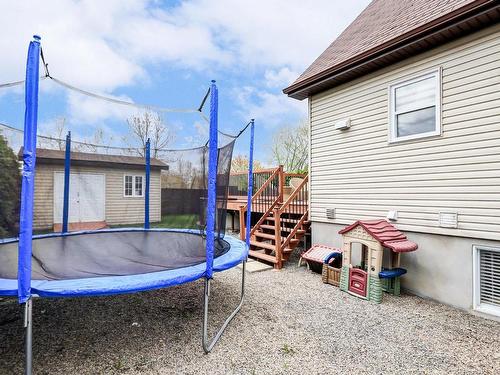 Backyard - 9505 Rue Des Outardes, Mirabel, QC - Outdoor With Exterior