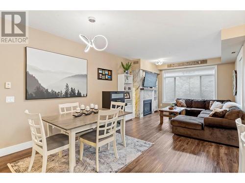 2532 Shoreline Drive Unit# 211, Lake Country, BC - Indoor With Fireplace