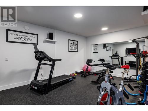 3338 Chocolate Lily Lane, Kelowna, BC - Indoor Photo Showing Gym Room