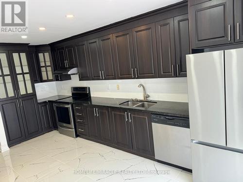 1 Riverbank Road, Brampton, ON - Indoor Photo Showing Kitchen With Double Sink