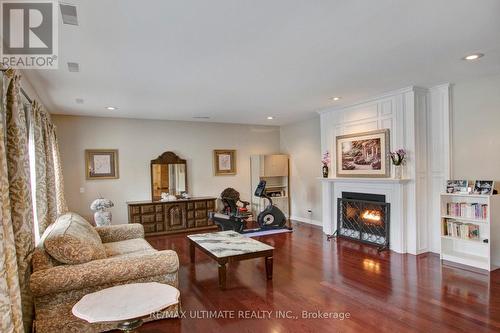 1 Versailles Court, Toronto, ON - Indoor Photo Showing Living Room With Fireplace