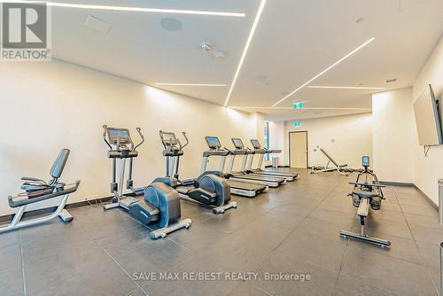 5504 - 395 Bloor Street E, Toronto, ON - Indoor Photo Showing Gym Room