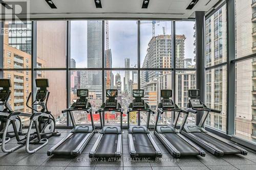5010 - 7 Grenville Street, Toronto, ON - Indoor Photo Showing Gym Room